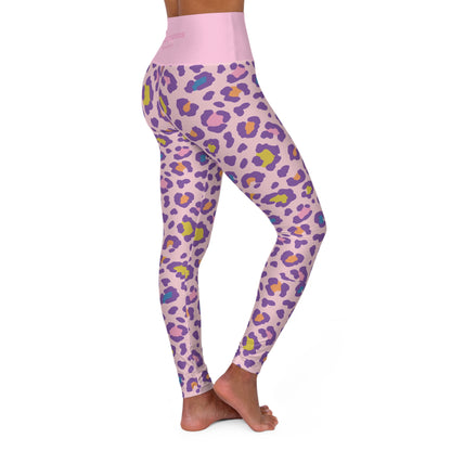 Pink Cheetah Print Studio Active Leggings