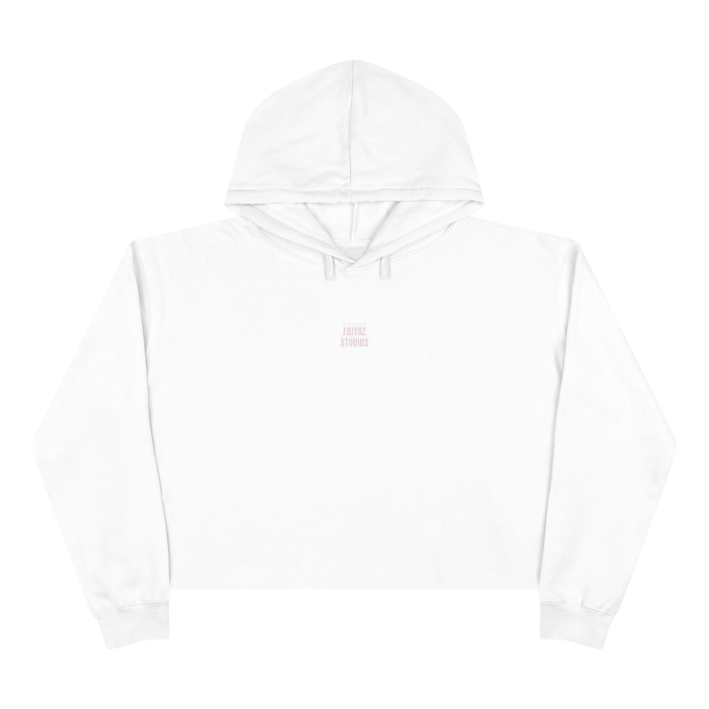 God Saved Me. Cropped Hoodie — Minimalist Faith-Inspired Crop Sweatshirt
