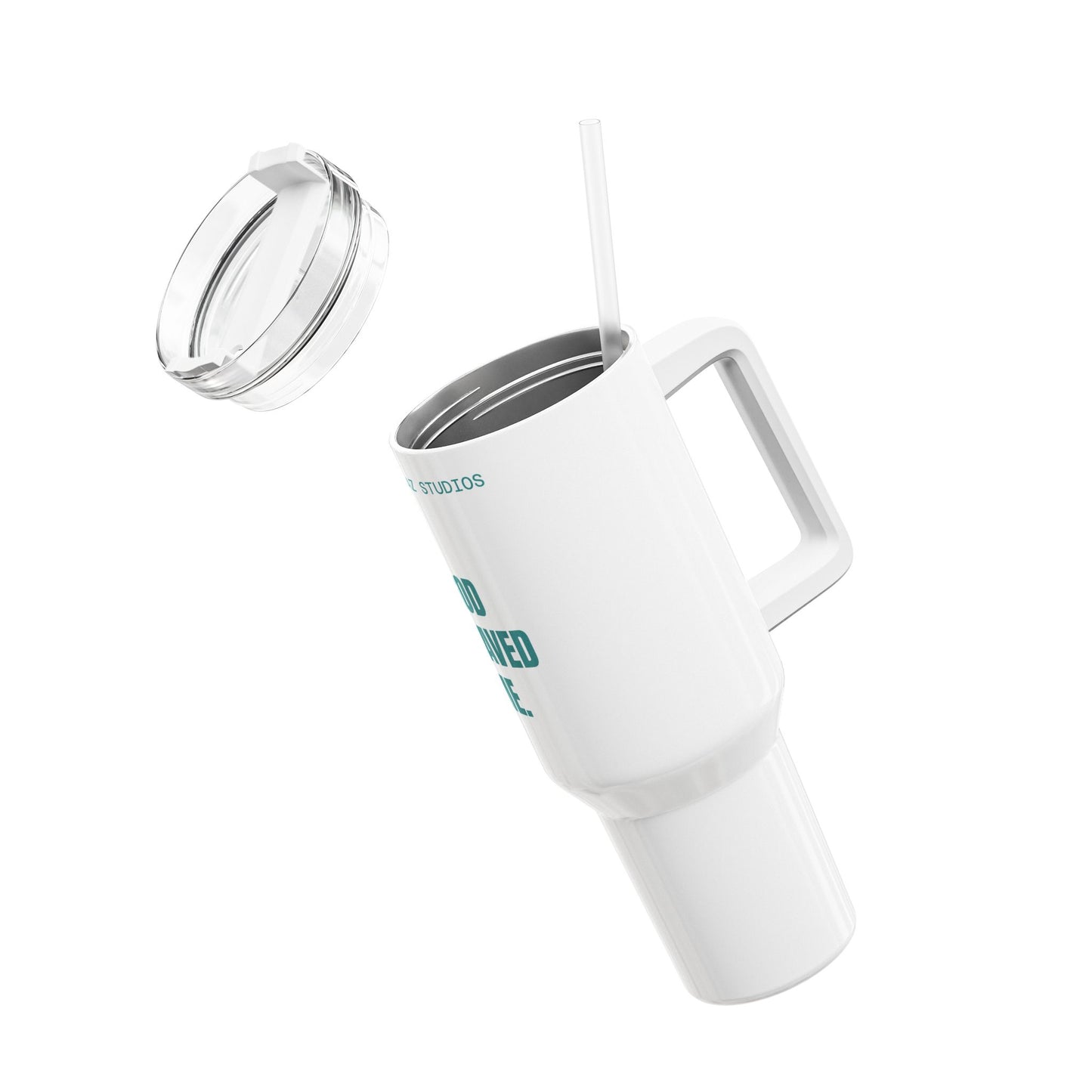 God Saved Me 40oz Faith Tumbler