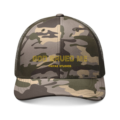 SAVED Camouflage Trucker Hat