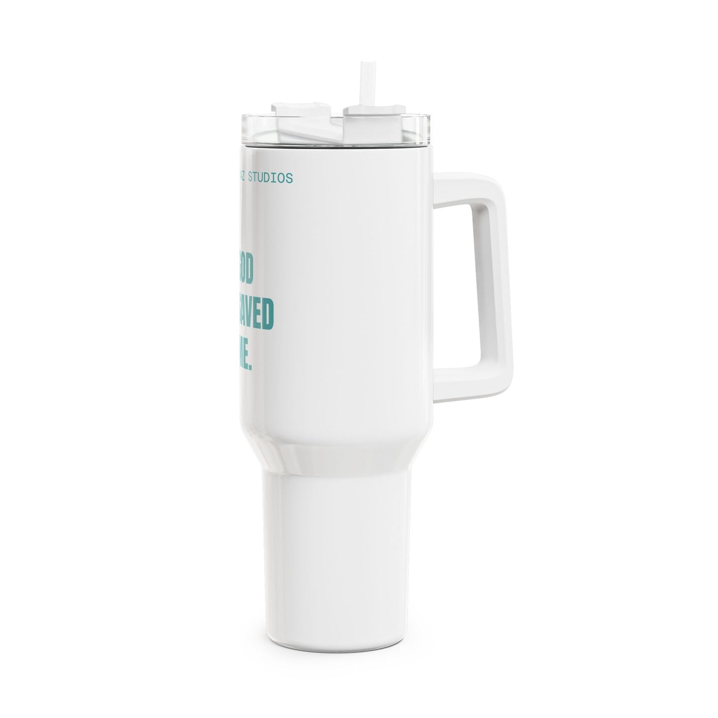 God Saved Me 40oz Faith Tumbler