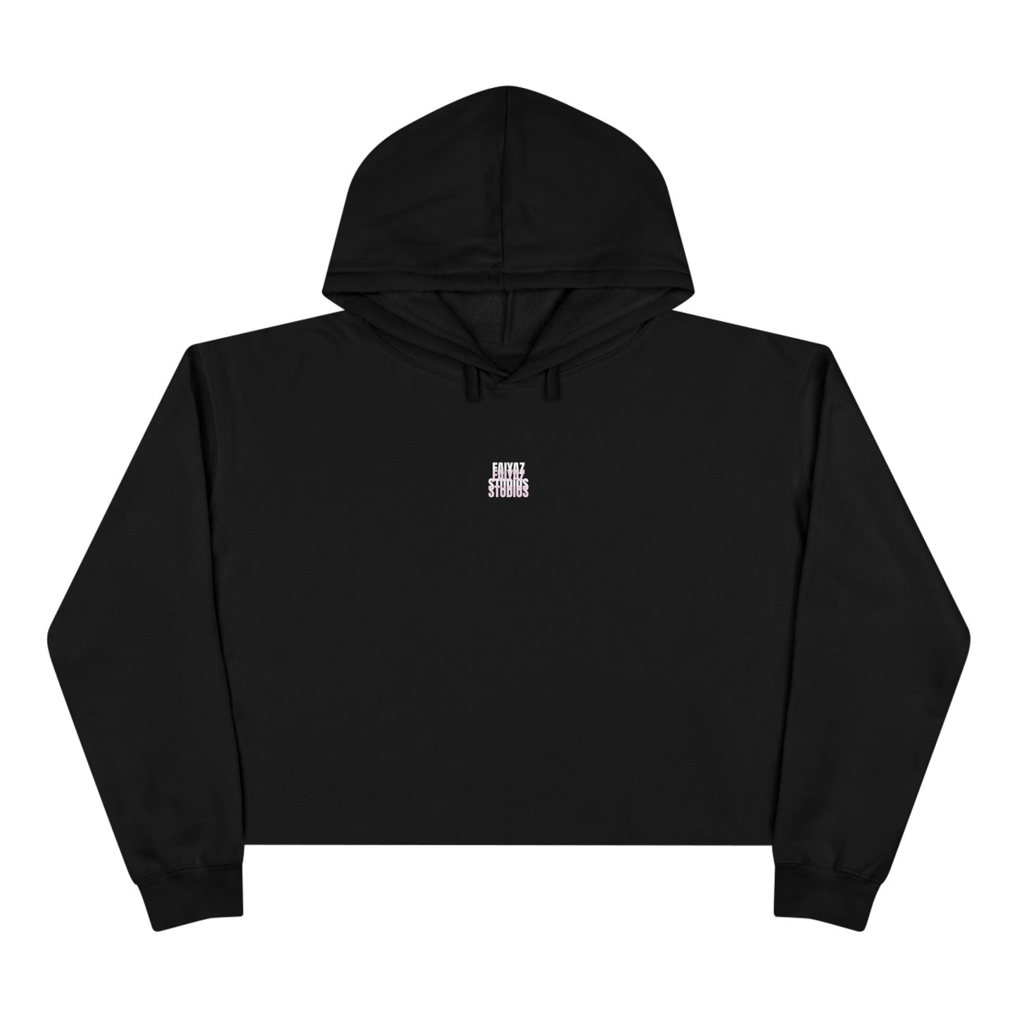 God Saved Me. Cropped Hoodie — Minimalist Faith-Inspired Crop Sweatshirt