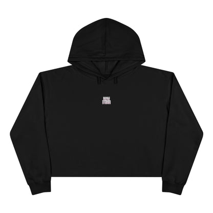 God Saved Me. Cropped Hoodie — Minimalist Faith-Inspired Crop Sweatshirt