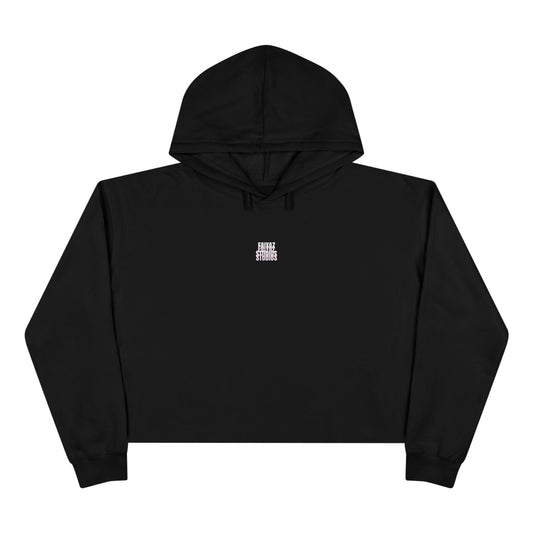 God Saved Me. Cropped Hoodie — Minimalist Faith-Inspired Crop Sweatshirt
